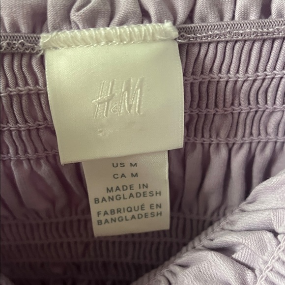 H&M Lavender Smocked Tank Top - Picture 4 of 5